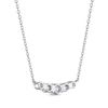 Thumbnail Image 3 of THE LEO Diamond Smile Necklace 3/4 ct tw 14K White Gold 19&quot;