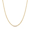 Thumbnail Image 1 of Solid Glitter Rope Chain Necklace 3mm 14K Yellow Gold 18&quot;