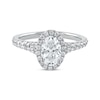 Thumbnail Image 3 of Lab-Grown Diamonds by KAY Oval-Cut Engagement Ring 1-1/2 ct tw 14K White Gold