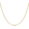 Thumbnail Image 1 of Solid Curb Chain Necklace 2.95mm 10K Yellow Gold 18&quot;