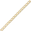 Thumbnail Image 2 of Solid Curb Chain Necklace 2.95mm 10K Yellow Gold 18&quot;