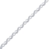 Thumbnail Image 2 of Diamond Infinity Link Bracelet 1/20 ct tw Sterling Silver 7.25&quot;