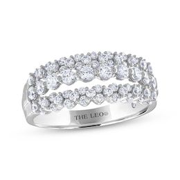 THE LEO Diamond Multi-Row Ring 1 ct tw 14K White Gold