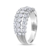 Thumbnail Image 1 of THE LEO Diamond Multi-Row Ring 1 ct tw 14K White Gold