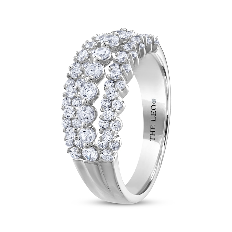 THE LEO Diamond Multi-Row Ring 1 ct tw 14K White Gold