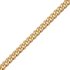 Thumbnail Image 1 of Hollow Cuban Curb Chain Necklace 3.75mm 14K Yellow Gold 22"