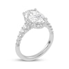 Thumbnail Image 1 of Lab-Grown Diamonds by KAY Oval-Cut Engagement Ring 3-1/2 ct tw 14K White Gold