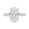 Thumbnail Image 2 of Lab-Grown Diamonds by KAY Oval-Cut Engagement Ring 3-1/2 ct tw 14K White Gold