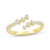 Thumbnail Image 1 of Diamond Bypass Fashion Ring 1/3 ct tw 10K Yellow Gold