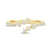 Thumbnail Image 3 of Diamond Bypass Fashion Ring 1/3 ct tw 10K Yellow Gold