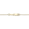 Thumbnail Image 2 of Milestones Diamond Teardrop Necklace 1/2 ct tw 10K Yellow Gold 18"