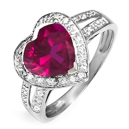 Diamond and Birthstone Ring