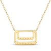 Thumbnail Image 3 of STUDIO BY KAY Diamond Geometric Necklace 3/8 ct tw 10K Yellow Gold 18&quot;