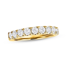 Now + Forever Diamond Anniversary Band 1/2 ct tw Round-cut 14K Yellow Gold