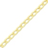 Thumbnail Image 1 of Hollow Link Chain Necklace 7.7mm 10K Yellow Gold 16” + 2”