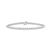 Thumbnail Image 0 of Men's Lab-Grown Diamonds by KAY Tennis Bracelet 6 ct tw 10K White Gold 8.5