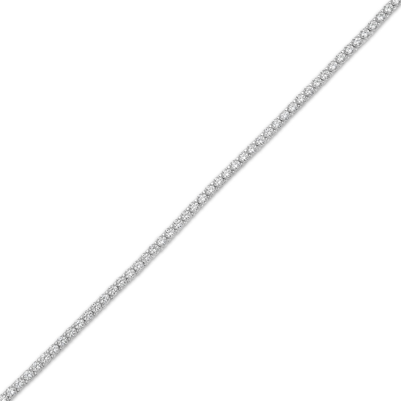 Men's Lab-Grown Diamonds by KAY Tennis Bracelet 6 ct tw 10K White Gold 8.5