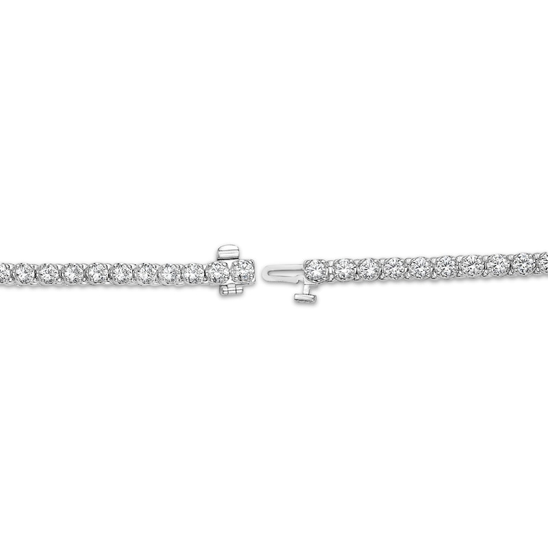 Men's Lab-Grown Diamonds by KAY Tennis Bracelet 6 ct tw 10K White Gold 8.5