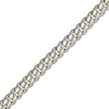 Thumbnail Image 1 of Hollow Cuban Curb Chain Necklace 6.8mm 14K White Gold 22"