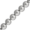 Thumbnail Image 1 of Solid Bead Chain Bracelet 6mm Sterling Silver 7.5"