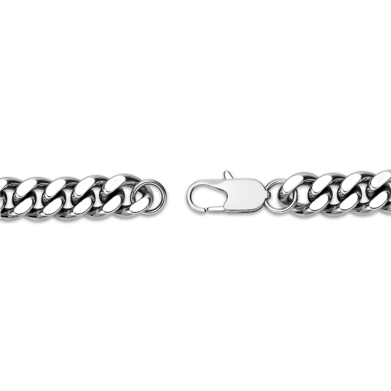 ID Curb Chain Bracelet Stainless Steel 8.5"