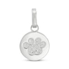 Thumbnail Image 1 of Charmed Memories Paw Print Disc Charm Sterling Silver