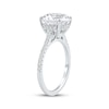 Thumbnail Image 2 of Lab-Grown Diamonds by KAY Round-Cut Engagement Ring 4-1/3 ct tw 14K White Gold