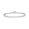 Thumbnail Image 0 of Lab-Created Diamonds by KAY Line Bracelet 4 ct tw 14K White Gold 7.25"