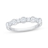 Thumbnail Image 0 of Lab-Created Diamonds by KAY Bezel-Set Anniversary Ring 1/2 ct tw 14K White Gold