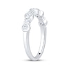 Thumbnail Image 1 of Lab-Created Diamonds by KAY Bezel-Set Anniversary Ring 1/2 ct tw 14K White Gold