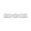 Thumbnail Image 3 of Lab-Grown Diamonds by KAY Bezel-Set Anniversary Ring 1/2 ct tw 14K White Gold