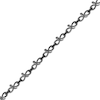 Thumbnail Image 2 of Ink & Ice Black & White Diamond Snake Infinity Link Bracelet 1/5 ct tw Black Rhodium-Plated Sterling Silver 7.5&quot;