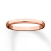 Thumbnail Image 1 of Women's Wedding Band 10K Rose Gold 2mm - Size 7