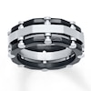 Thumbnail Image 1 of Men's Wedding Band Stainless Steel 9mm