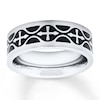 Thumbnail Image 0 of Men's Wedding Band Stainless Steel/Black Ion-Plating 7mm