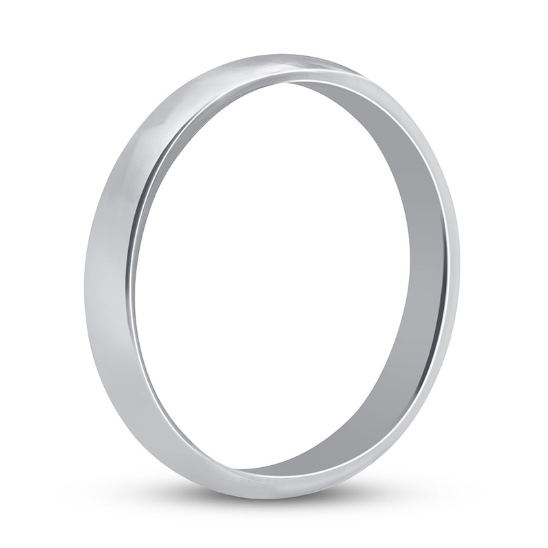 Main Image 2 of Platinum Wedding Band 4mm