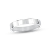 Thumbnail Image 0 of Pipe-Cut Wedding Band 14K White Gold