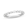 Thumbnail Image 1 of Neil Lane Artistry Marquise & Round-Cut Lab-Grown Diamond Anniversary Band 3/4 ct tw 14K White Gold