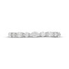 Thumbnail Image 2 of Neil Lane Artistry Marquise & Round-Cut  Lab-Grown diamond Anniversary Band 3/4 ct tw 14K White Gold