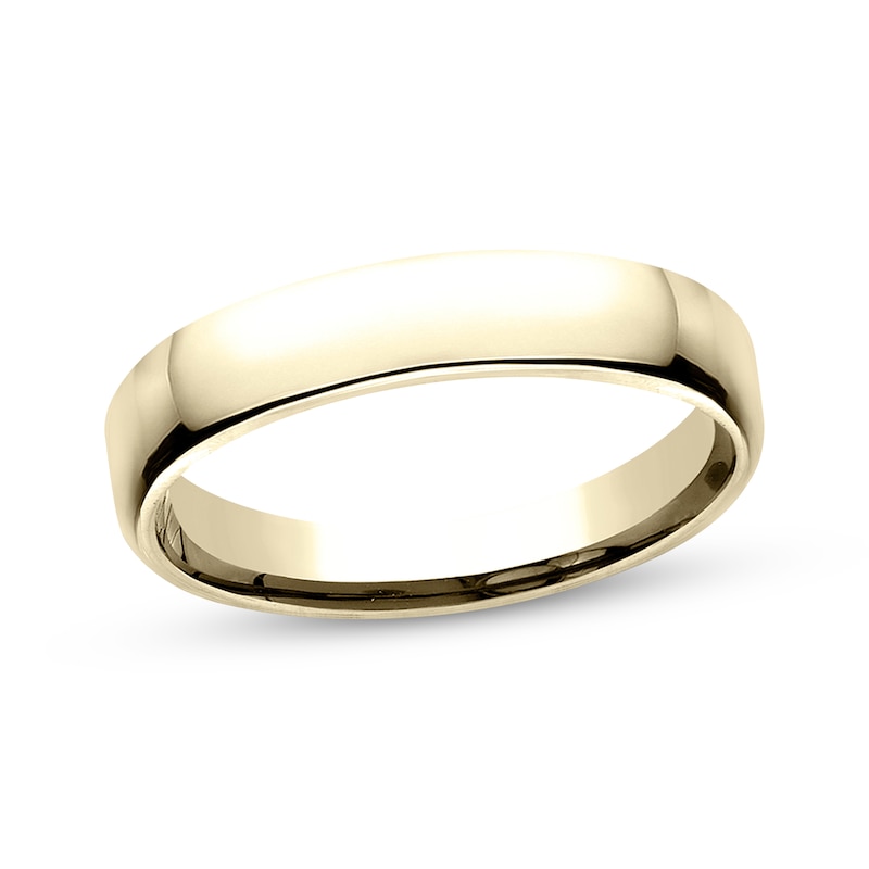 Main Image 1 of Polished Wedding Band 10K Yellow Gold 4.5mm