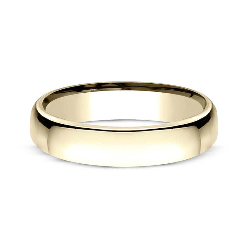 Main Image 3 of Polished Wedding Band 10K Yellow Gold 4.5mm