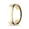 Thumbnail Image 2 of Polished Wedding Band 10K Yellow Gold 6.5mm