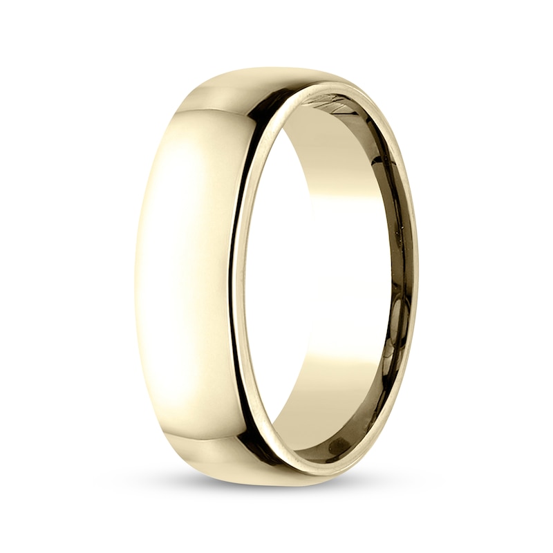 Main Image 2 of Polished Wedding Band 10K Yellow Gold 6.5mm