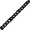 Thumbnail Image 2 of Men's Curb Chain Station Bracelet Black Ion-Plated Stainless Steel 8.5&quot;