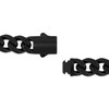 Thumbnail Image 3 of Men's Curb Chain Station Bracelet Black Ion-Plated Stainless Steel 8.5&quot;