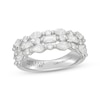 Thumbnail Image 1 of Neil Lane Artistry Baguette, Marquise, Pear & Round-Cut Lab-Grown Diamond Anniversary Ring 1-1/2 ct tw 14K White Gold