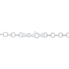 Thumbnail Image 4 of Charmed Memories Rolo Chain Bracelet 5.2mm Solid Sterling Silver 7.5&quot;