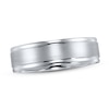 Thumbnail Image 0 of Wedding Band 10K White Gold 6mm - Size 10