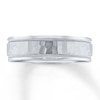 Thumbnail Image 1 of Wedding Band 10K White Gold 6mm