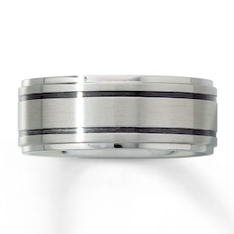 Now + Forever 9mm Wedding Band Stainless Steel